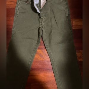 Jacadi green pants, like new size 4